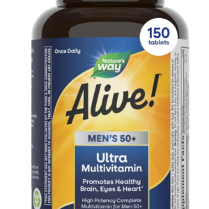 Nature's Way Alive! Ultra Potency Multivitamin for Men 50 Plus
